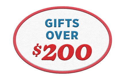 Gifts Over $200